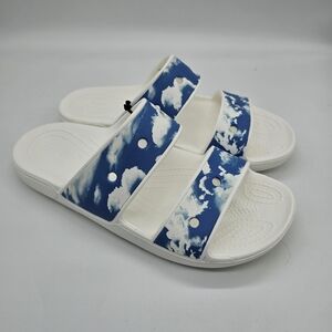 Crocs Cloud Sky Slides Sandals Water Shoes Beach Pool Size 9